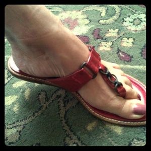 Manolo Blahnik flip flops